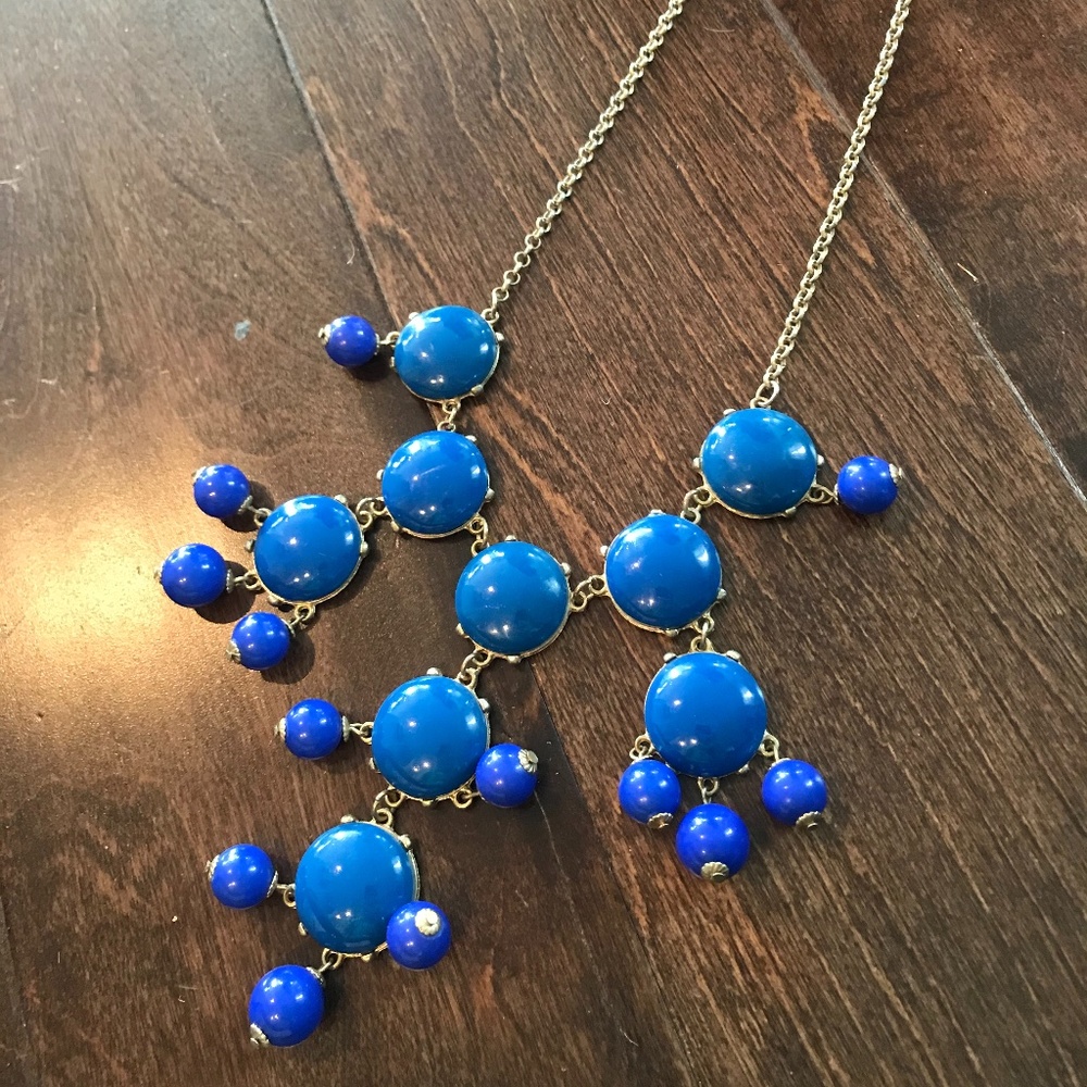 Blue Statement Necklace